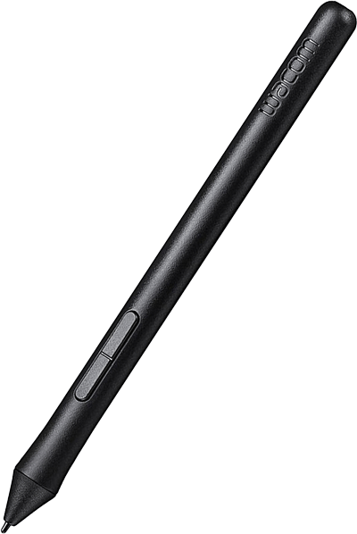 Stylet Wacom, noir avec 2 boutons de personnalisation